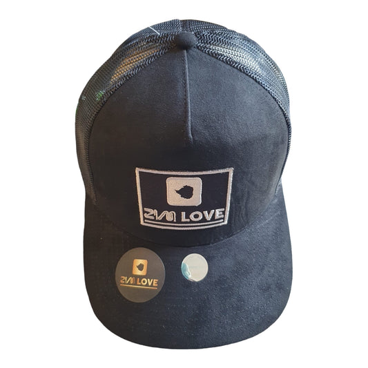 Navy Zimlove suede cap